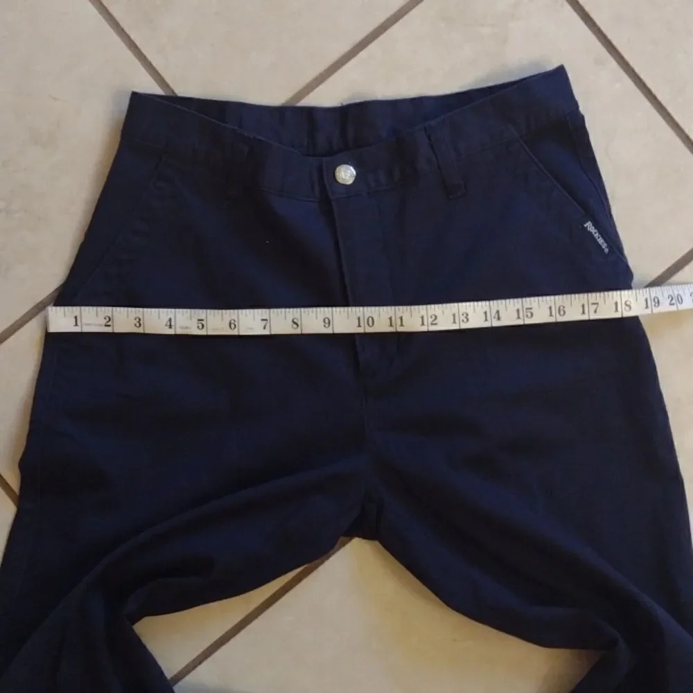 Rockies vintage high-rise navy blue trouser size 10 Long